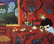 Henri Matisse The Red Room oil painting artist